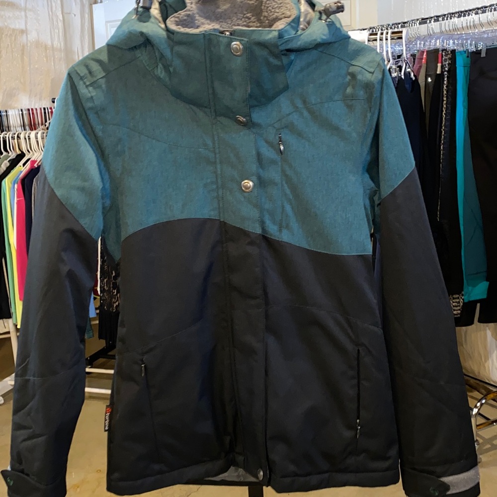 NWT!! TURBINE Insulated Waterproof Winter Ski Snowboard Jacket Size XS - Picture 2 of 16